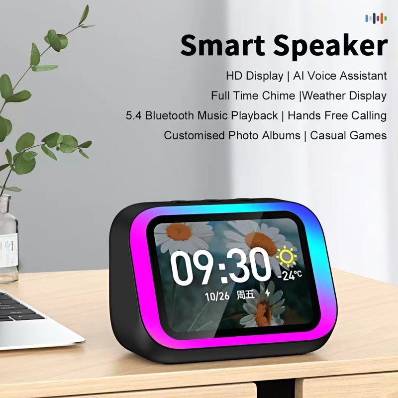 Bluetooth Speaker - AI 음성 어시스턴트 블루투스 스피커 RGB