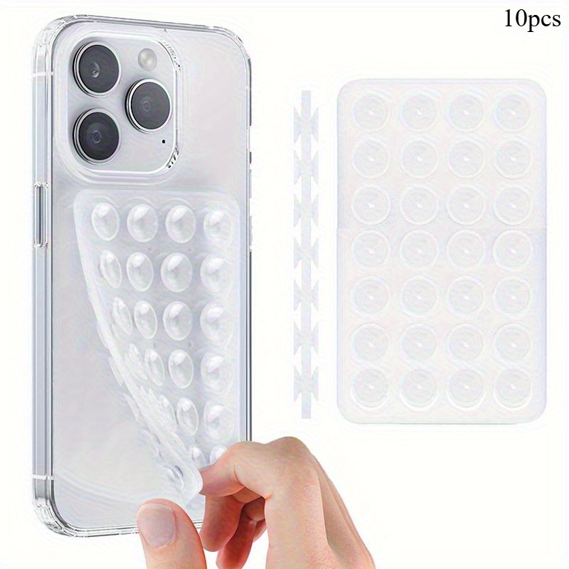 Phone Holder - 10개입 양면 실리콘 흡착식 휴대폰 거치대