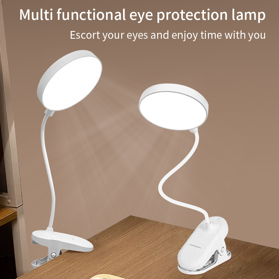 Phone Holder - LED 클립 데스크 램프 360 °