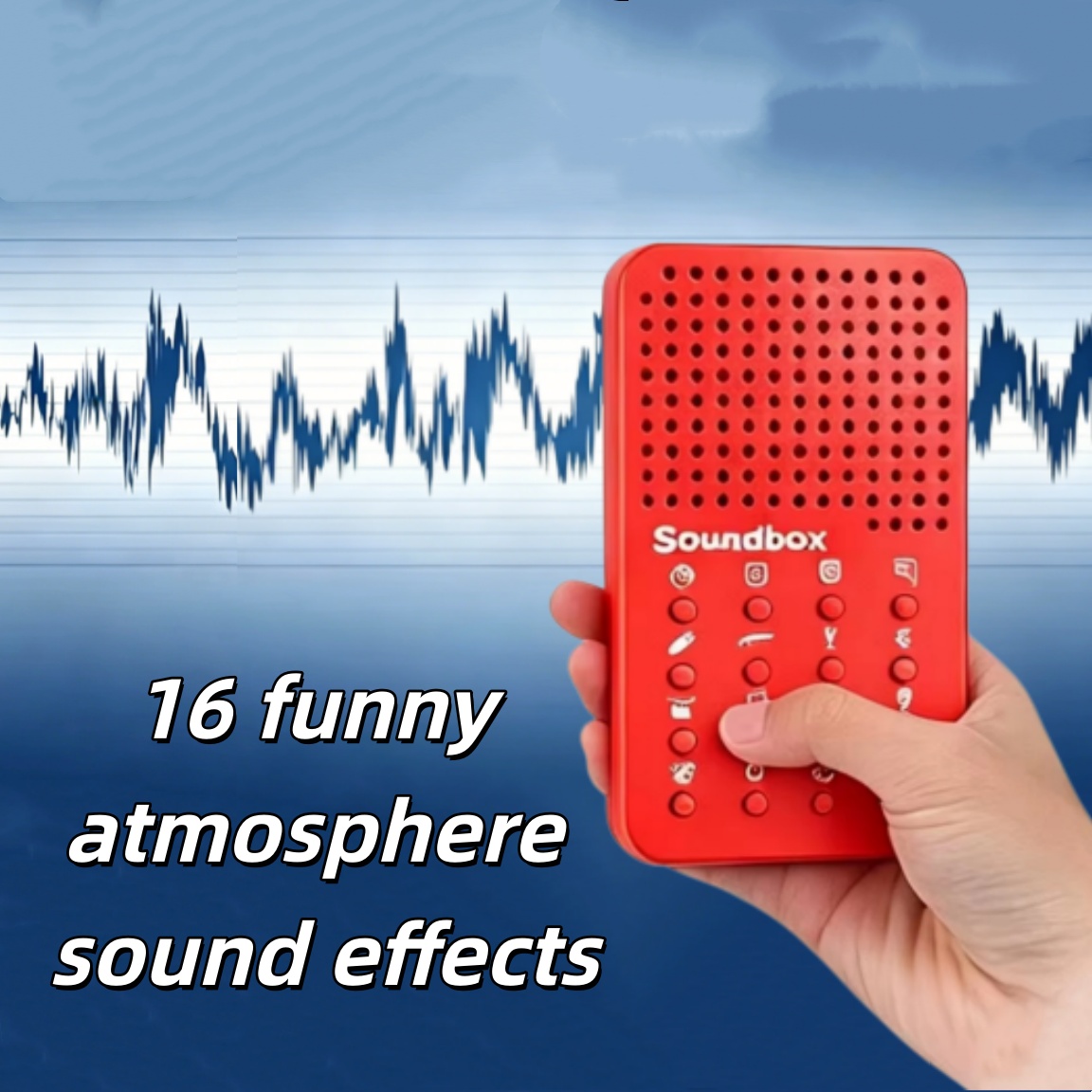 재미있는 컴팩트 사운드 머신 16가지 사운드 효과 전자 - Electronics Gadgets For Gift 리뷰 및 가격