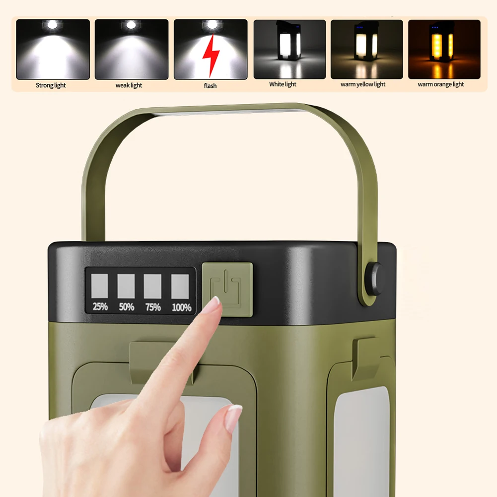 태양광 야외 휴대용 캠핑 조명, 태양열 충전 접이식 2 - Power Bank 리뷰 및 가격
