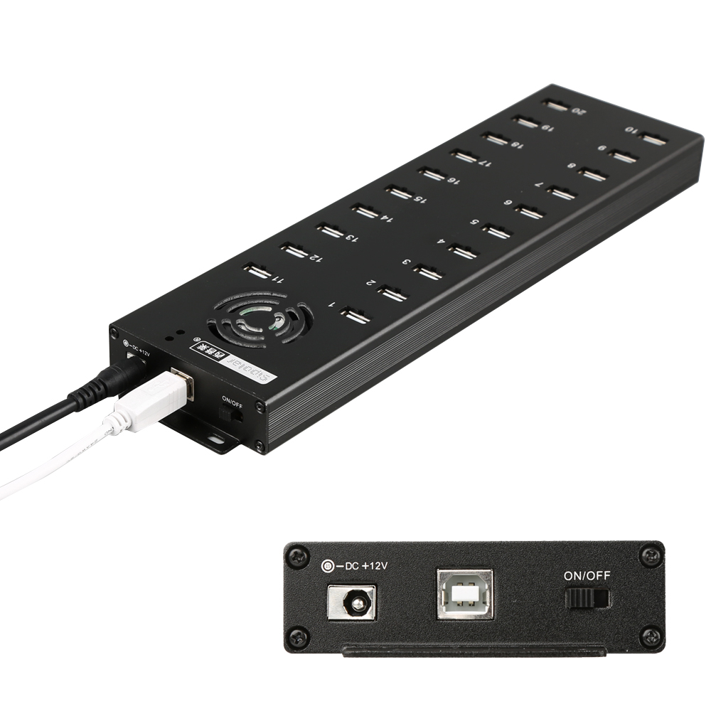 시폴라 A-805P 20포트 USB 2.0 허브, 휴대 - Usb Hub 리뷰 및 가격