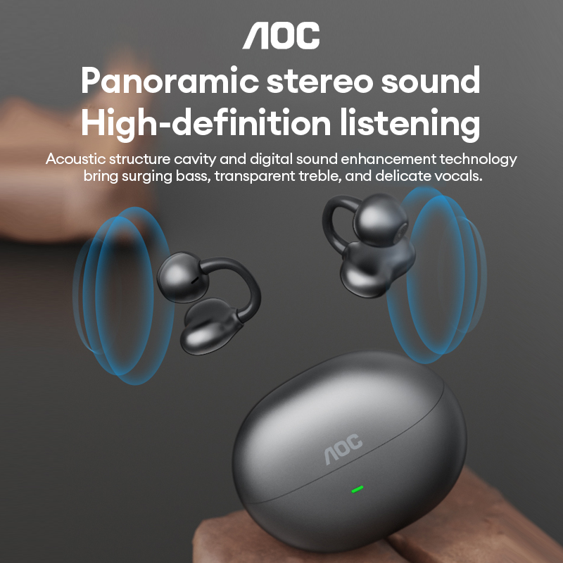 AOC ACD2544 무선 블루투스 이어클립 이어버드  - Wireless Charger 리뷰 및 가격