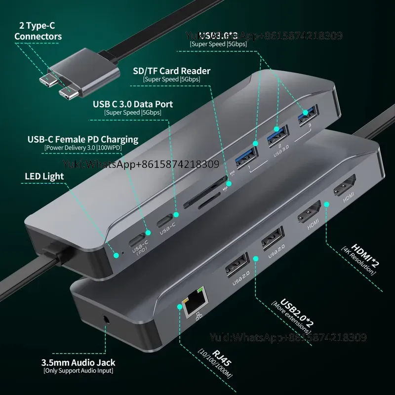 핫세일 듀얼 디스플레이 화면 타입 C to 4K30HZ - Usb Hub 리뷰 및 가격