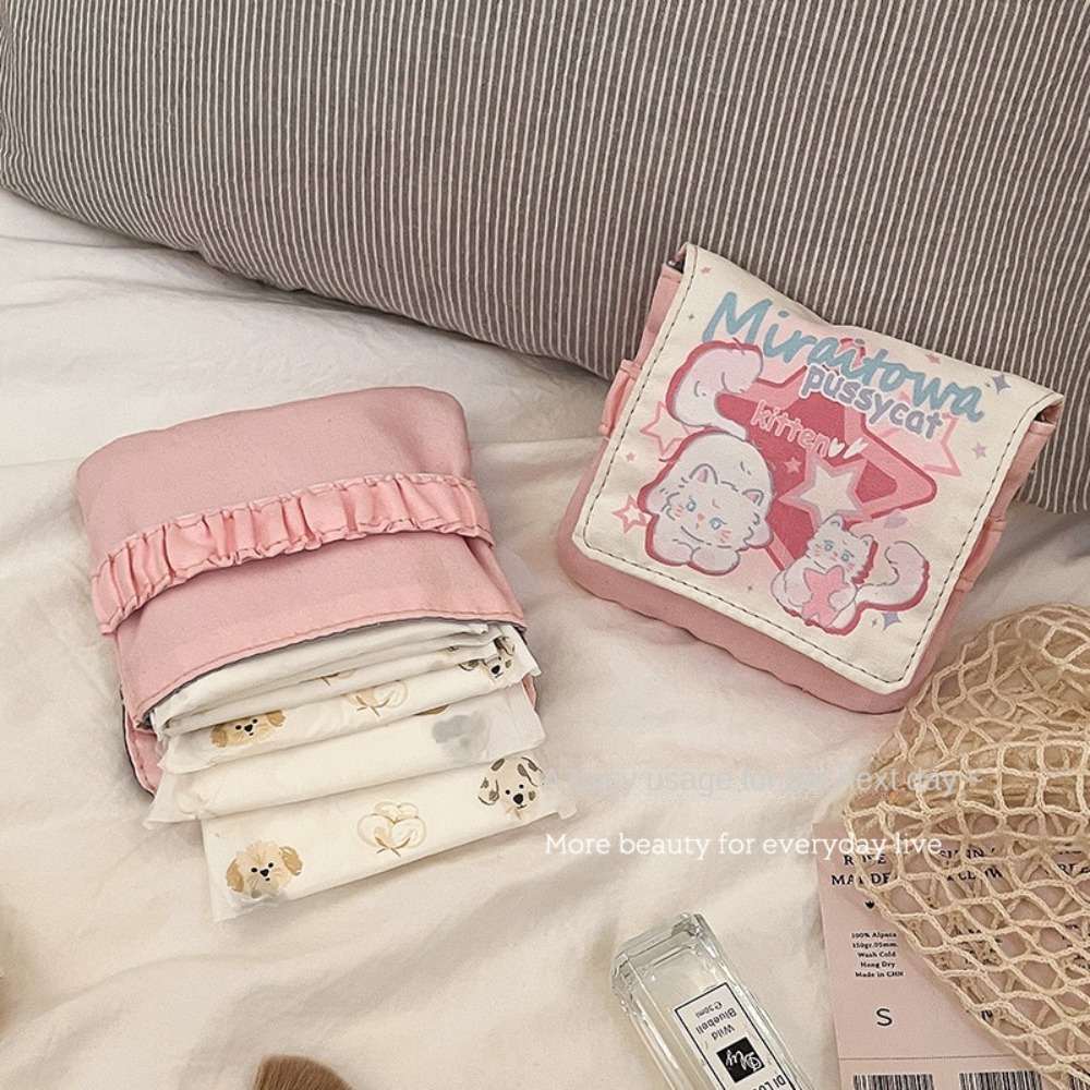 미니 데이터 케이블 정리함 생리대 가방 다용도 대용량  - Cable Organizer 리뷰 및 가격