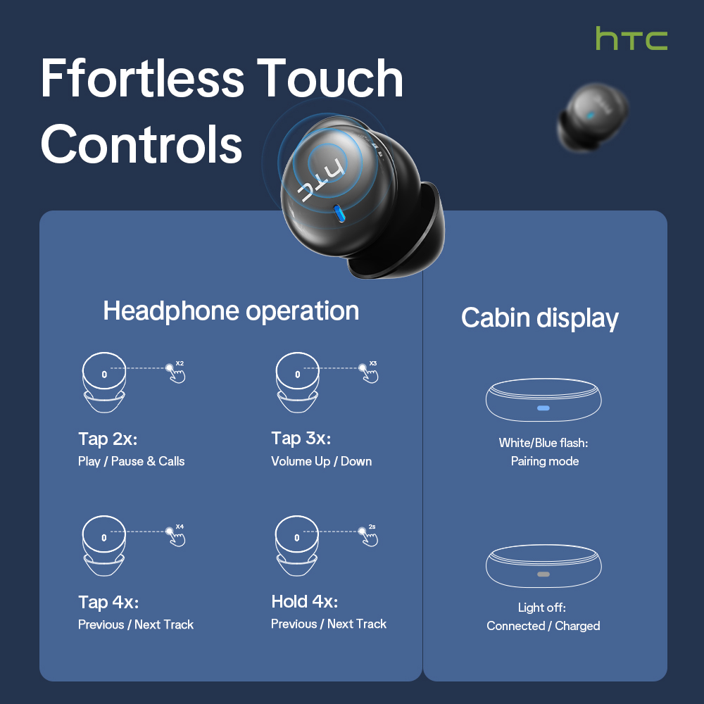 HTC NE92 무선 블루투스 6.0 수면 이어버드 인 - Wireless Charger 리뷰 및 가격