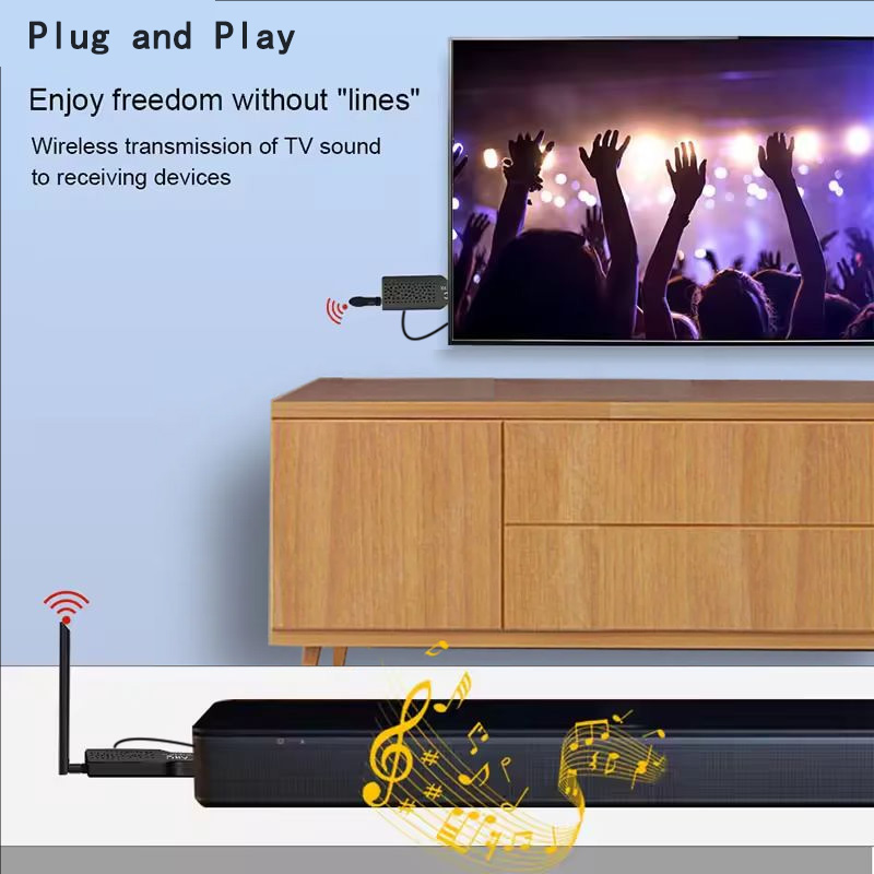 50M 무선 ARC 오디오 송신기 및 수신기 사운드 바 - Hdmi Adapter 리뷰 및 가격