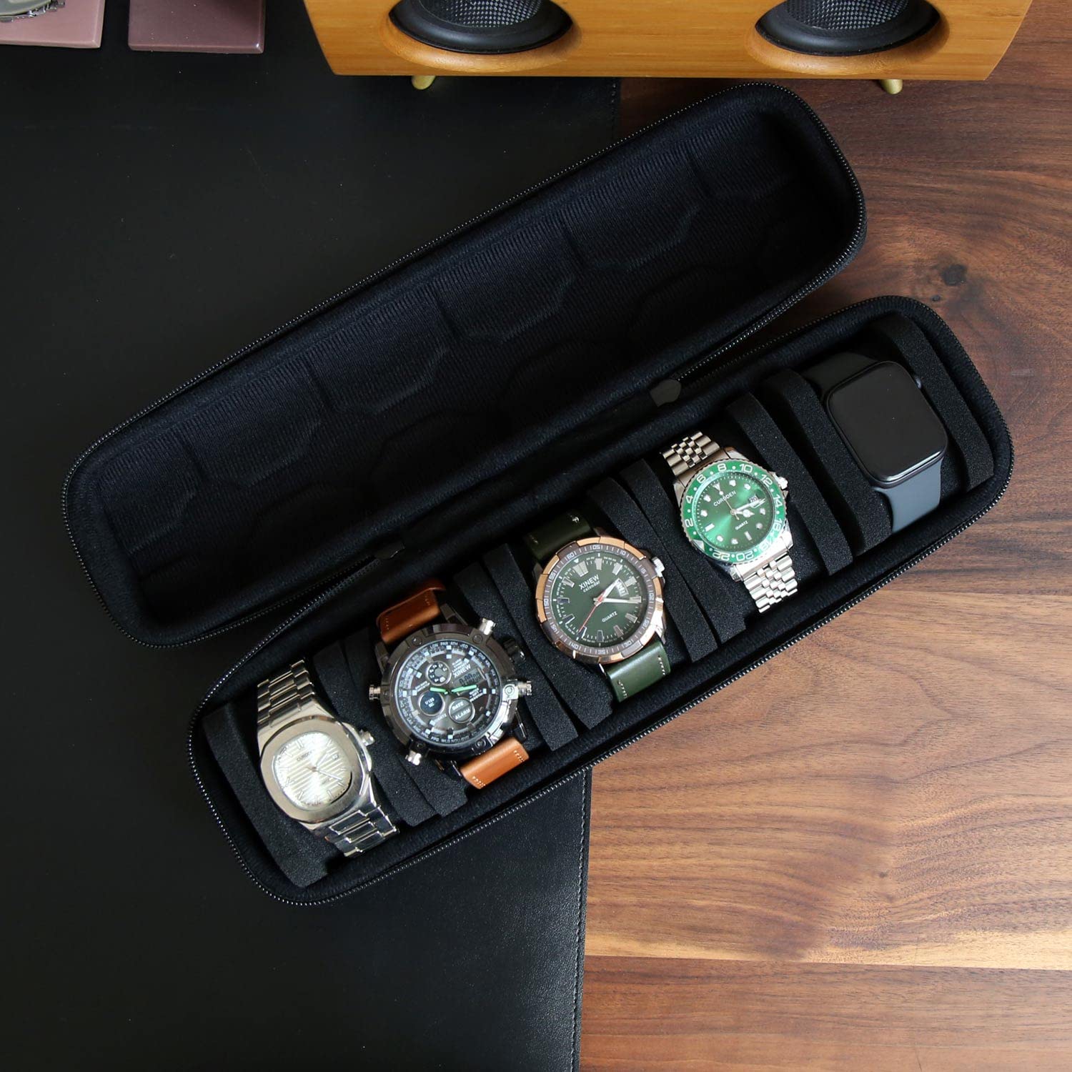남성용 또는 여성용 시계 상자 정리함, 시계 여행용 케 - Smart Watch 리뷰 및 가격