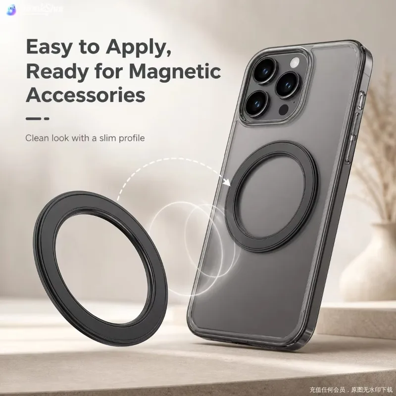 MagSafe 호환 강력 자석 링형 휴대폰 거치대, 접 - Phone Holder 리뷰 및 가격