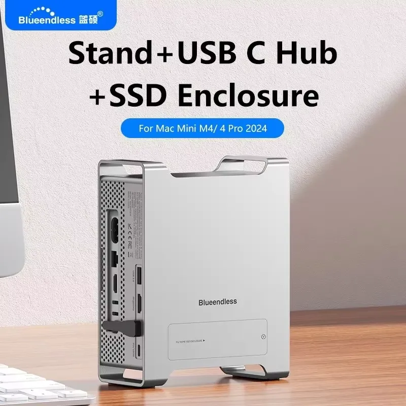 미니 M4 스탠드 허브 독 USB C 도킹 스테이션 1 - Usb Hub 리뷰 및 가격