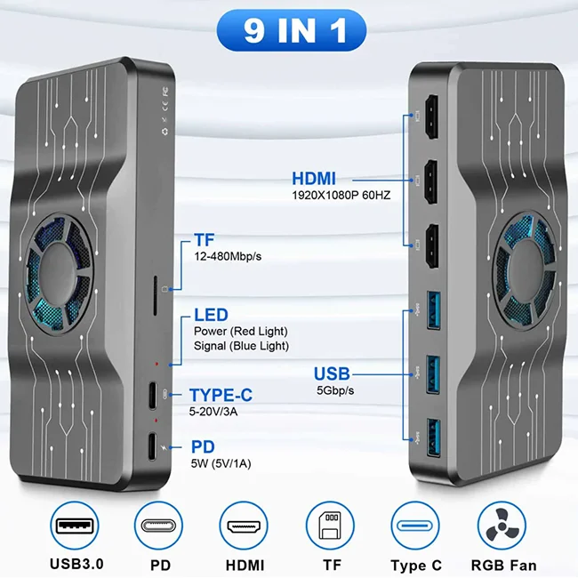 OFIYAA USB 3.0 도킹 스테이션 H1 유니버설 - Usb Hub 리뷰 및 가격