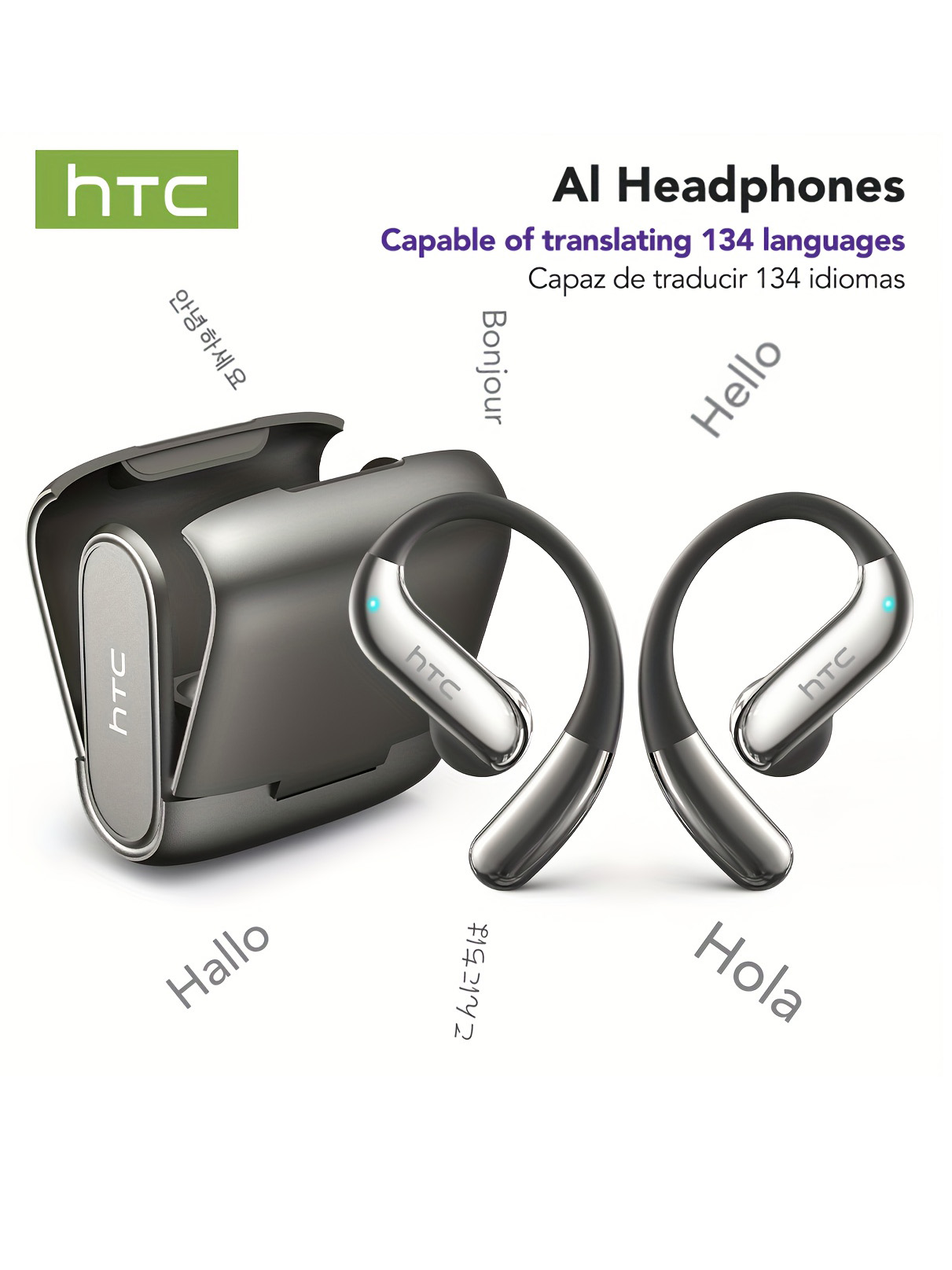 오픈 이어 블루투스 헤드폰 HTC 30시간 재생 무선  - Wireless Charger 리뷰 및 가격