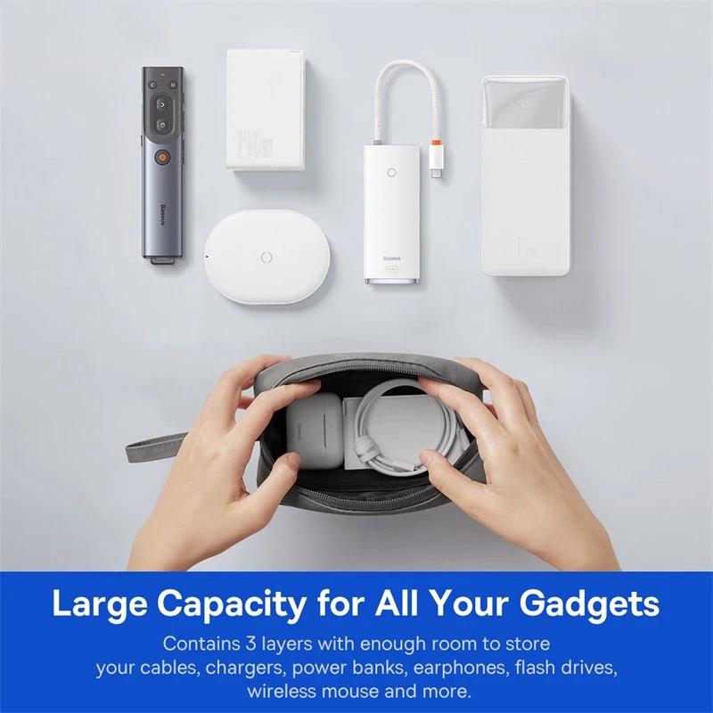 휴대용 여행용 수납 가방, 방수 및 기름 방지 기능,  - Power Bank 리뷰 및 가격