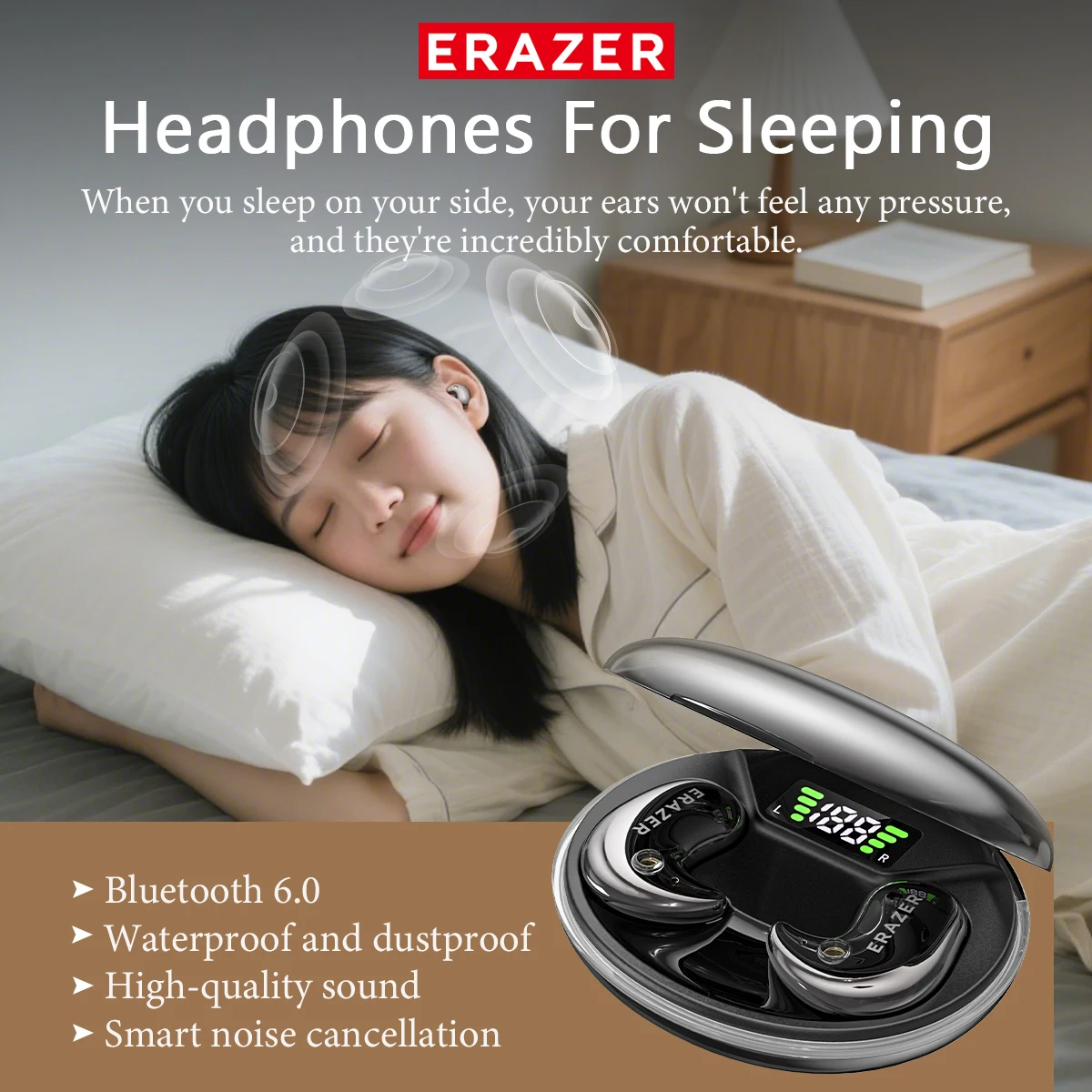 EARZER XF58 인이어 블루투스 헤드폰 마이크 내 - Wireless Charger 리뷰 및 가격