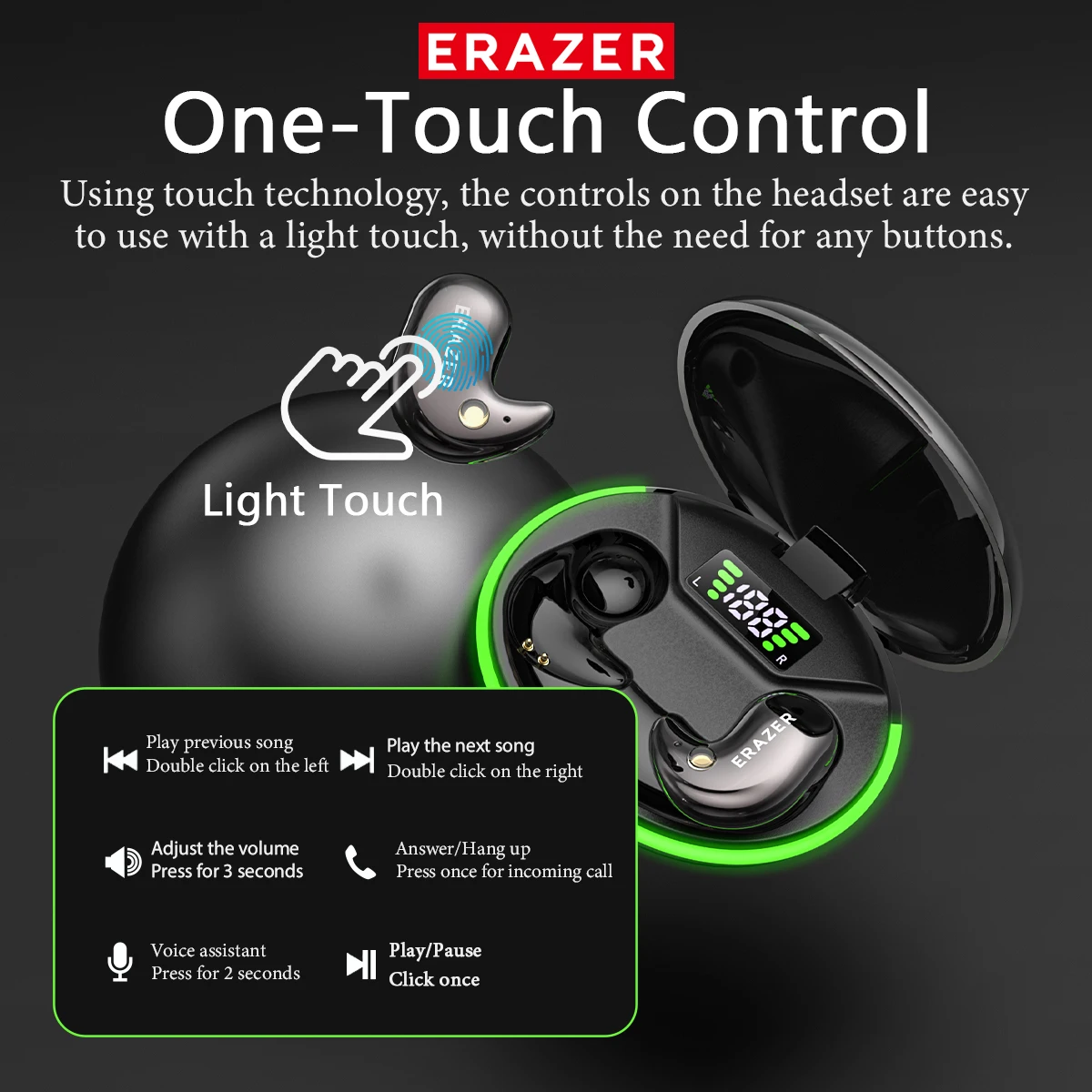 EARZER XF58 인이어 블루투스 헤드폰 마이크 내 - Wireless Charger 리뷰 및 가격