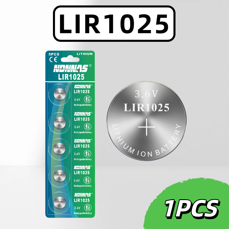 유니버설 Lir1025 재활용 가능 리튬 코인 셀 에너 - Electronics And Gadgets Ce 리뷰 및 가격