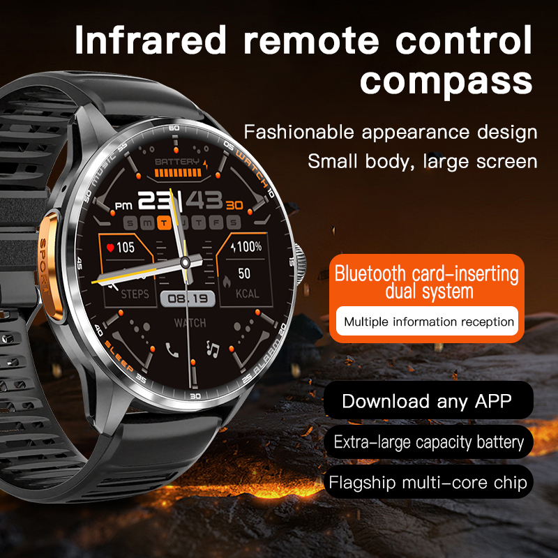 H100 글로벌 스마트 워치 안드로이드 8.1 OS 5 - Smart Watch 리뷰 및 가격