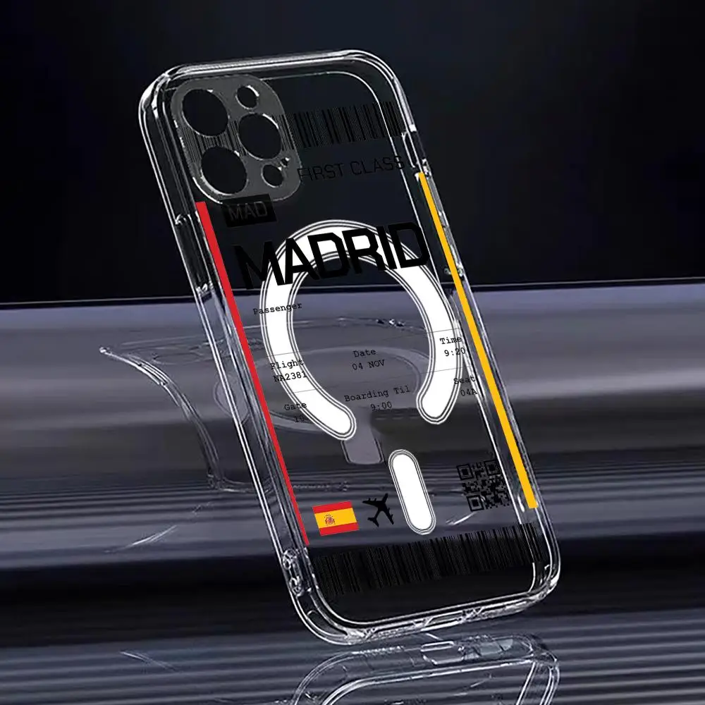 여행용 비행기 티켓 스페인 휴대폰 케이스 아이폰 17  - Wireless Charger 리뷰 및 가격