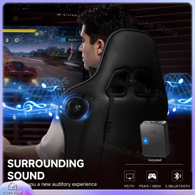 블루투스 스피커가 장착된 인체공학적 게이밍 의자, 2D - Bluetooth Speaker 리뷰 및 가격