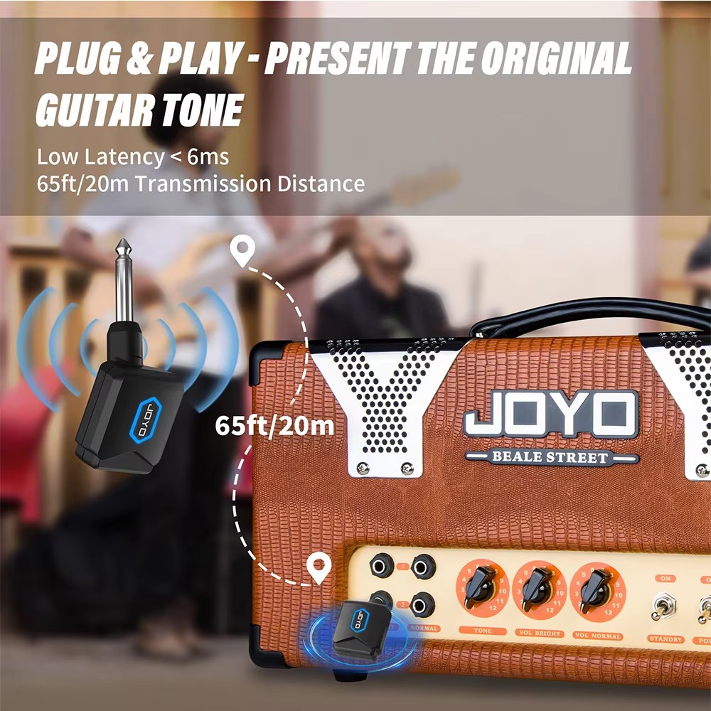 JOYO JW-06 무선 기타 시스템 5.8GHz 충전 - Wireless Charger 리뷰 및 가격