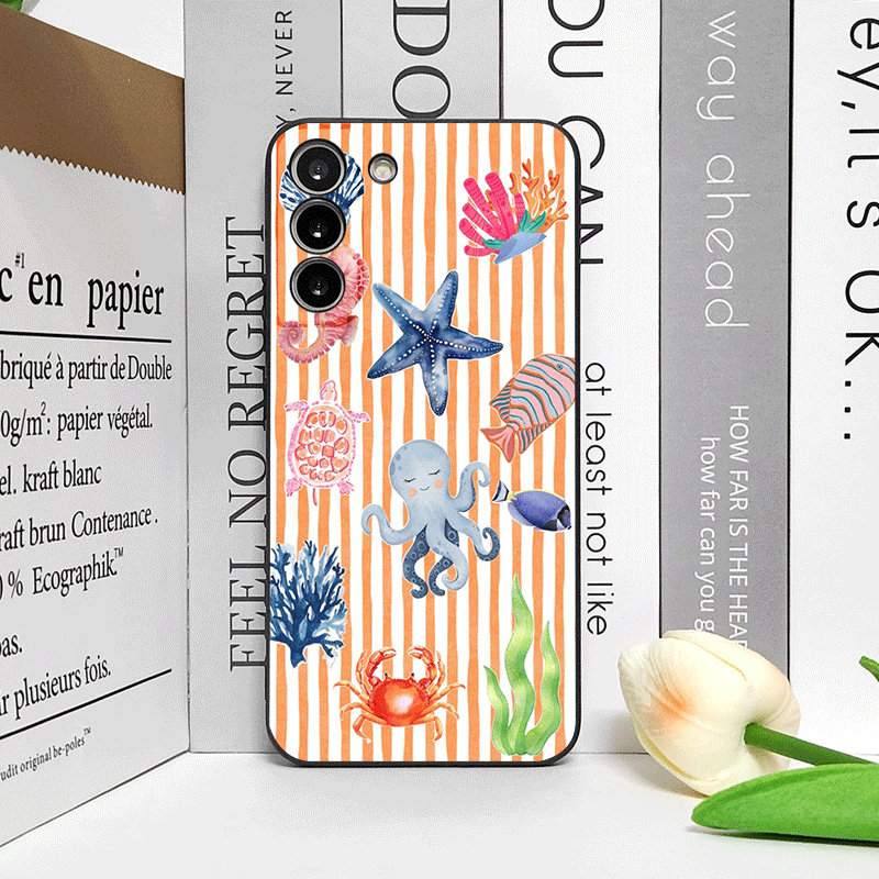 재미있는 정어리 색깔 물고기 해양 생물 게 휴대폰 케이 - Huawei Mate 60 리뷰 및 가격