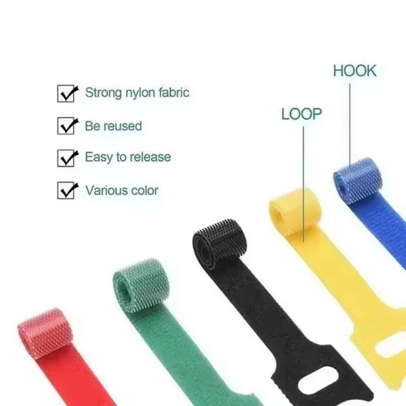 10/30/50Pcs 재사용 가능한 후크 및 루프 케이 - Cable Organizer 리뷰 및 가격