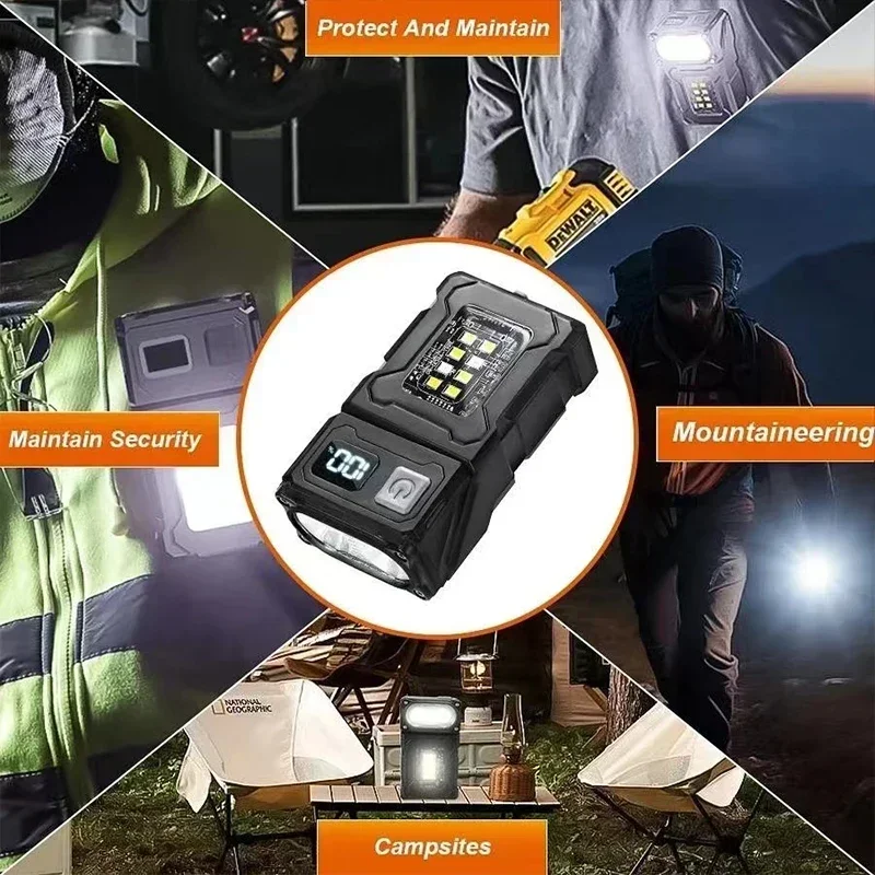 자석 토치 라이트 작업등 충전식 미니 COB 손전등 고 - Power Bank 리뷰 및 가격