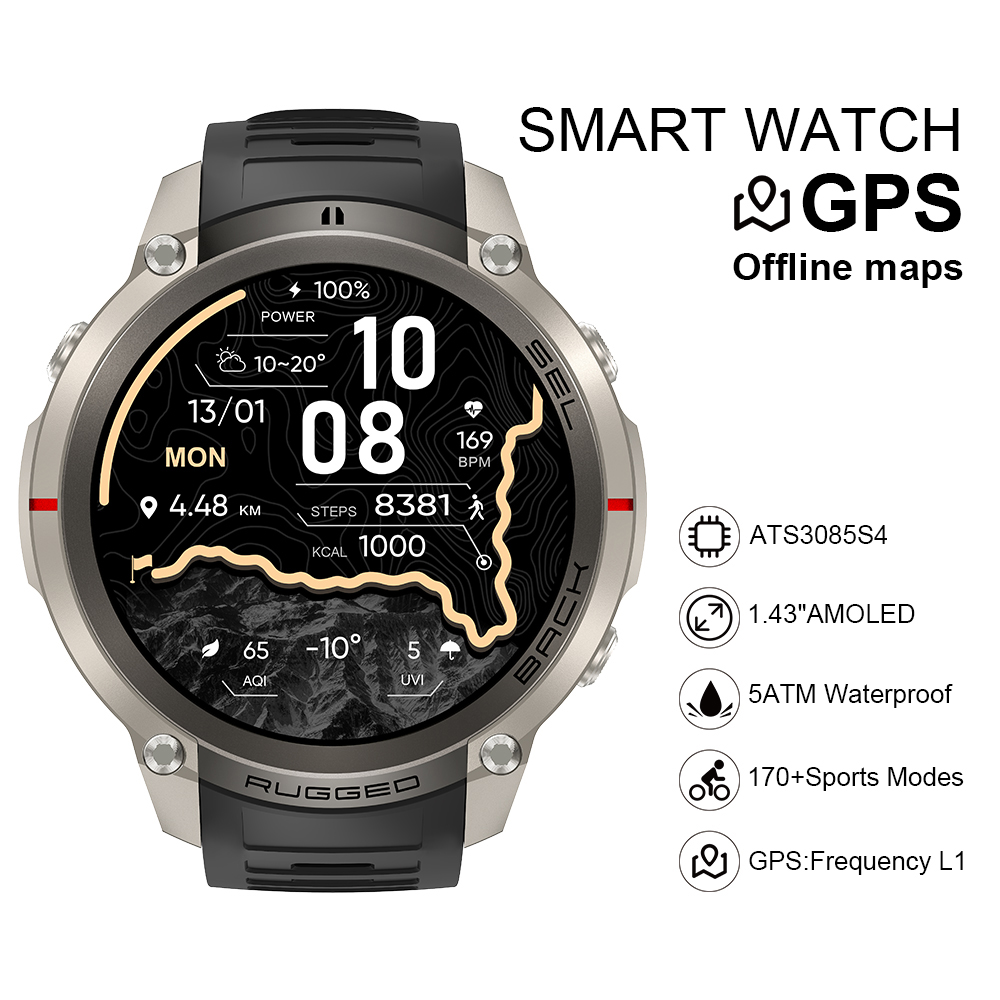 2026 DM59 스마트워치 오프라인 지도 내장 GPS - Smart Watch 리뷰 및 가격