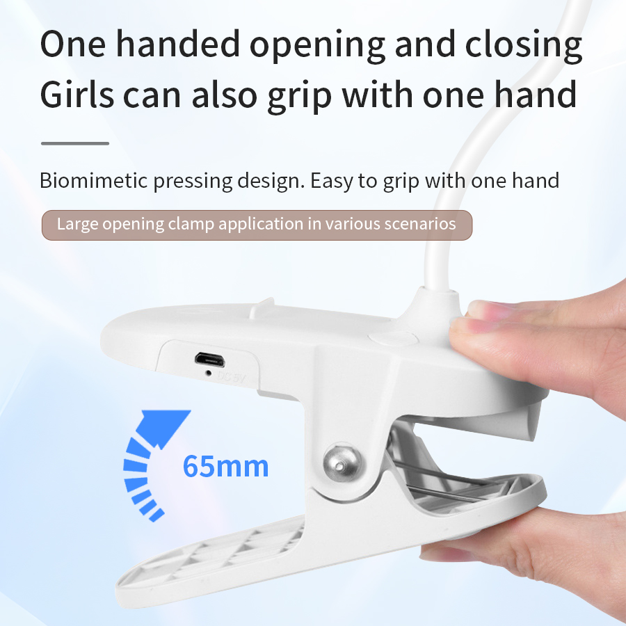 LED 클립 데스크 램프 360 °   유연한 터치 디 - Phone Holder 리뷰 및 가격