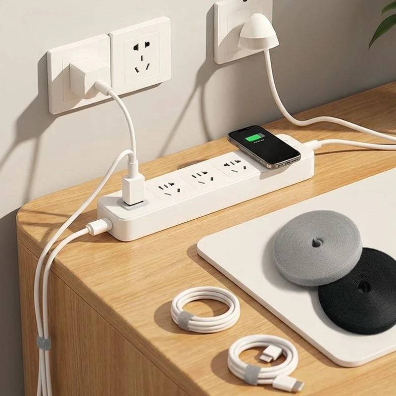 케이블 정리용 자가 접착식 고정 테이프, 벨크로, 나일 - Cable Organizer 리뷰 및 가격