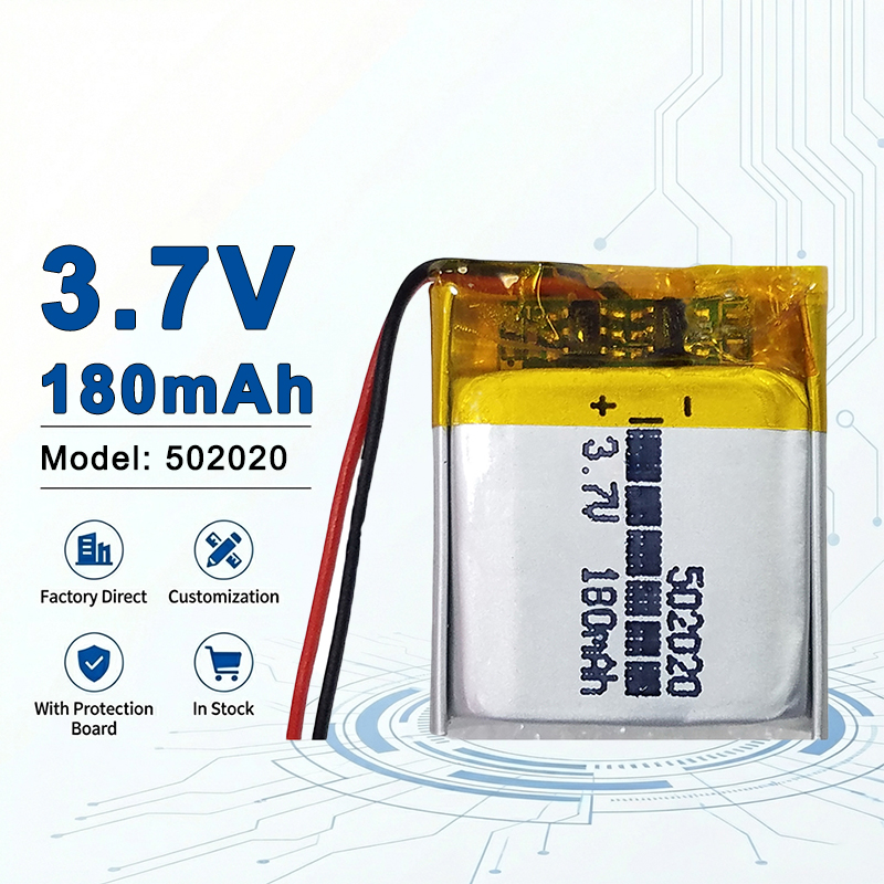 502020 3.7V 180mAh 충전식 리튬 폴리머  - Electronics And Gadgets Ce 리뷰 및 가격