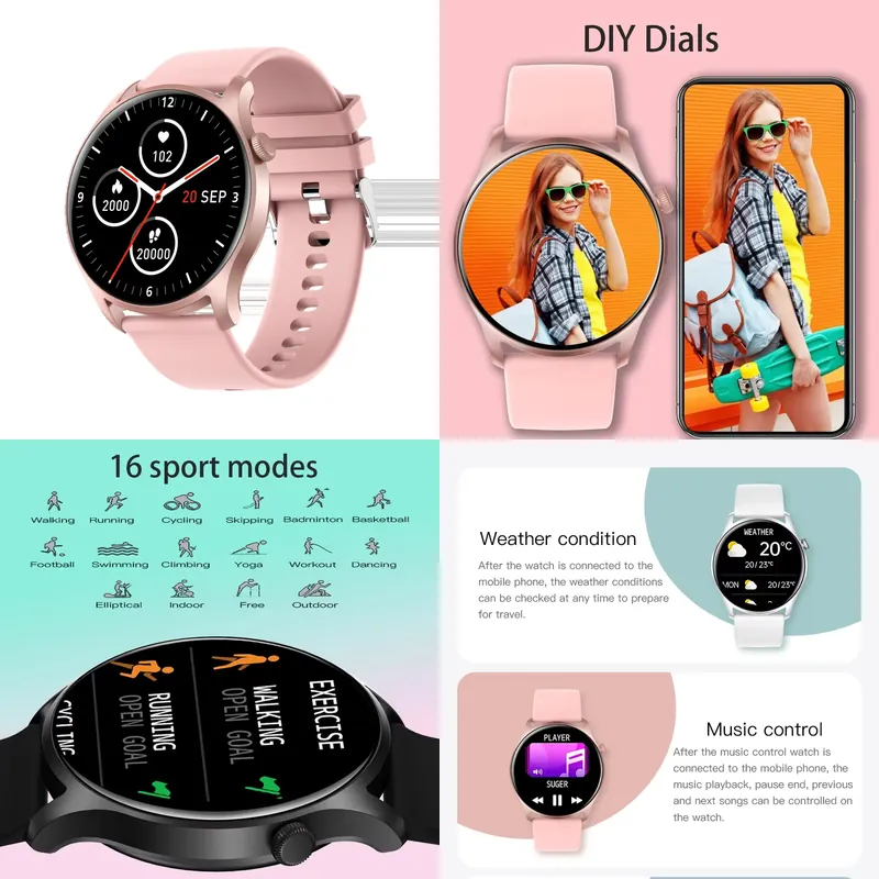 SENBONO MAX8 남성용 스마트 시계 여성용 음악 - Smart Watch 리뷰 및 가격