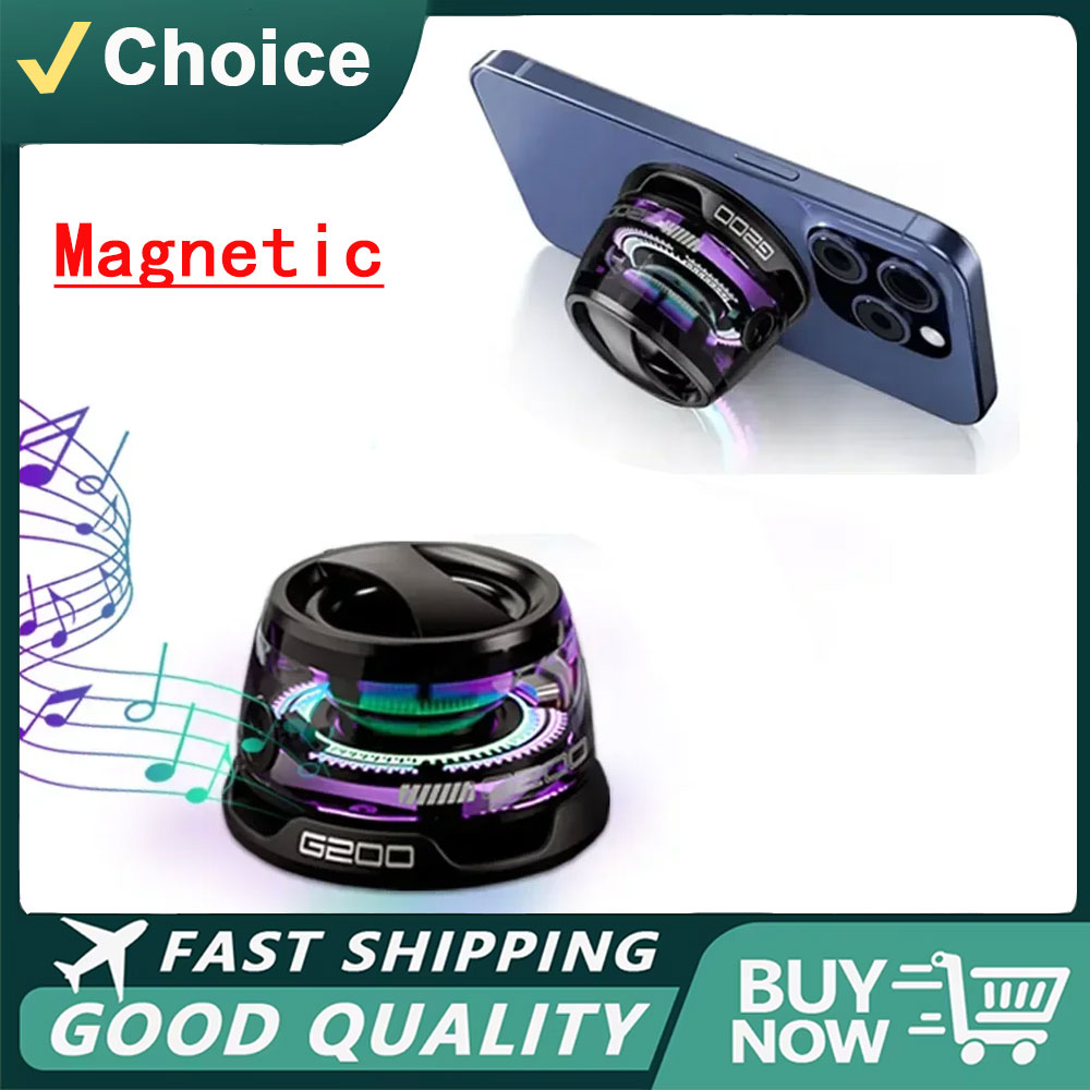휴대용 블루투스 스피커 G200 RGB 조명 마그네틱  - Phone Holder 리뷰 및 가격
