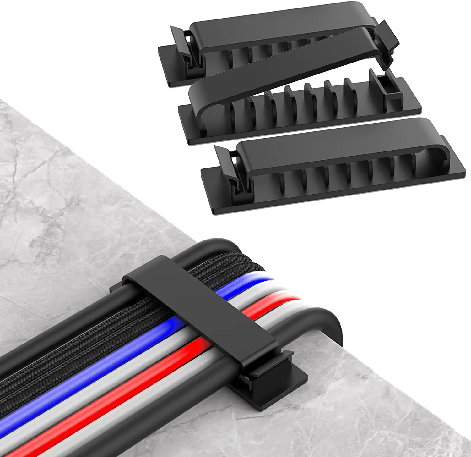 케이블 정리기 코드 관리 와이어 홀더 유연한 USB 케 - Cable Organizer 리뷰 및 가격