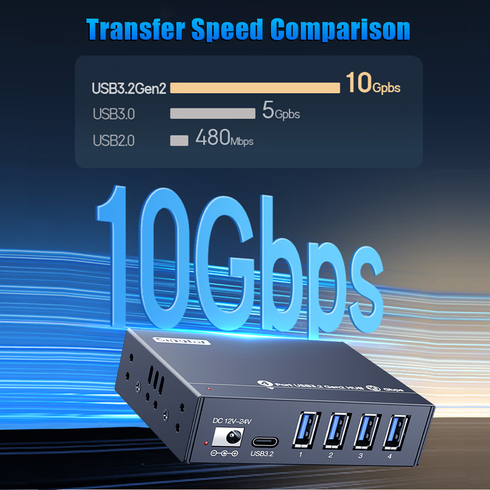 A-4U32M1 4포트 USB 3.0 허브 10Gbps - Usb Hub 리뷰 및 가격