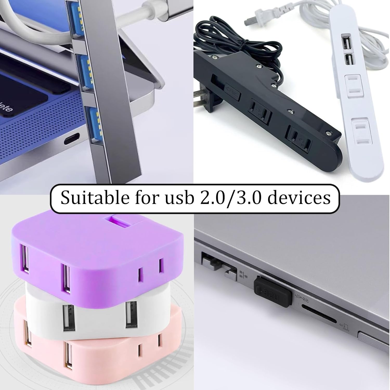 USB-A 충전 포트 커버 캡 여성용 잭 범용 실리콘  - Usb Hub 리뷰 및 가격