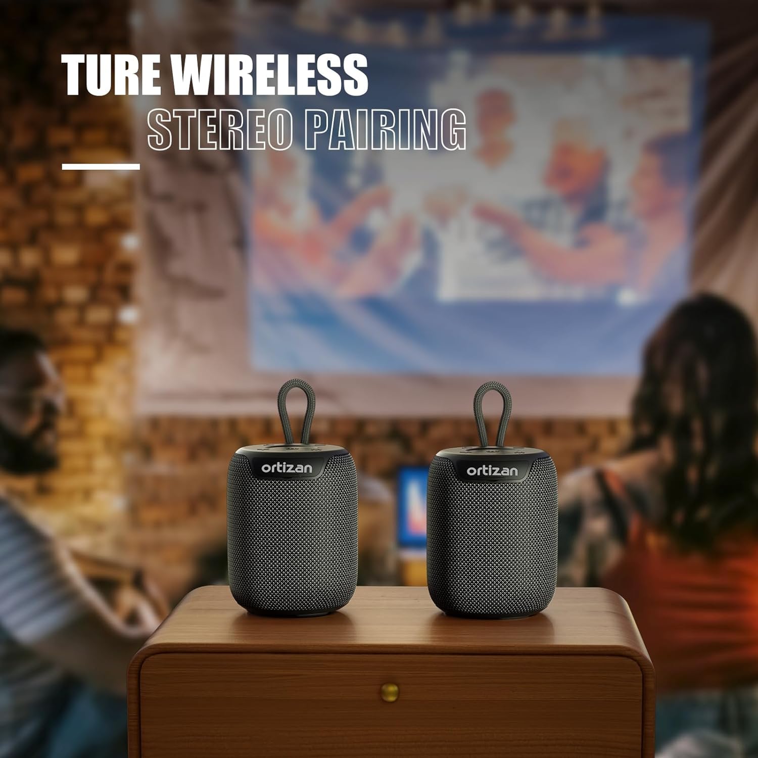 Ortizan 파티 블루투스 스피커, AUX 및 TF, - Electronics Gadgets For Gift 리뷰 및 가격