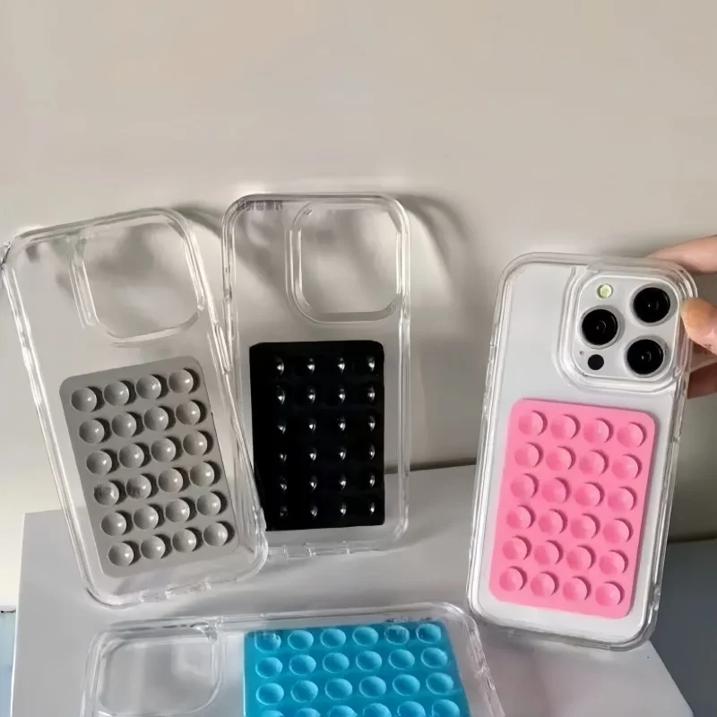 강력한 흡착력을 가진 양면 실리콘 휴대폰 그립 패드,  - Phone Holder 리뷰 및 가격