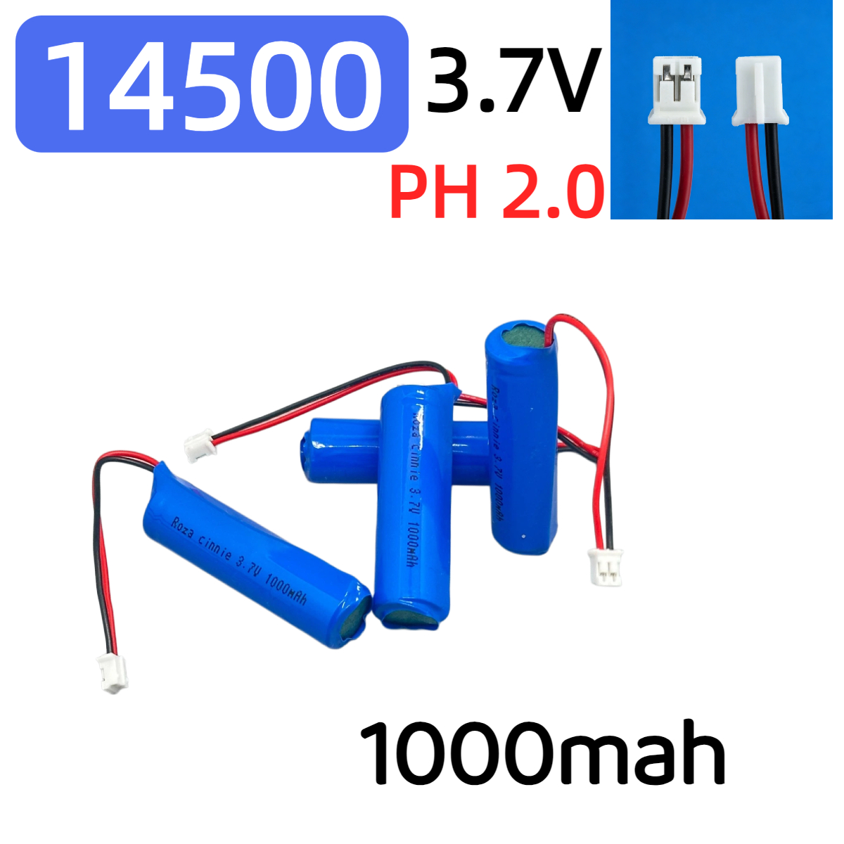 14500 1000mAh 3.7V 전자기기용 PH2.0 - Electronics And Gadgets Ce 리뷰 및 가격